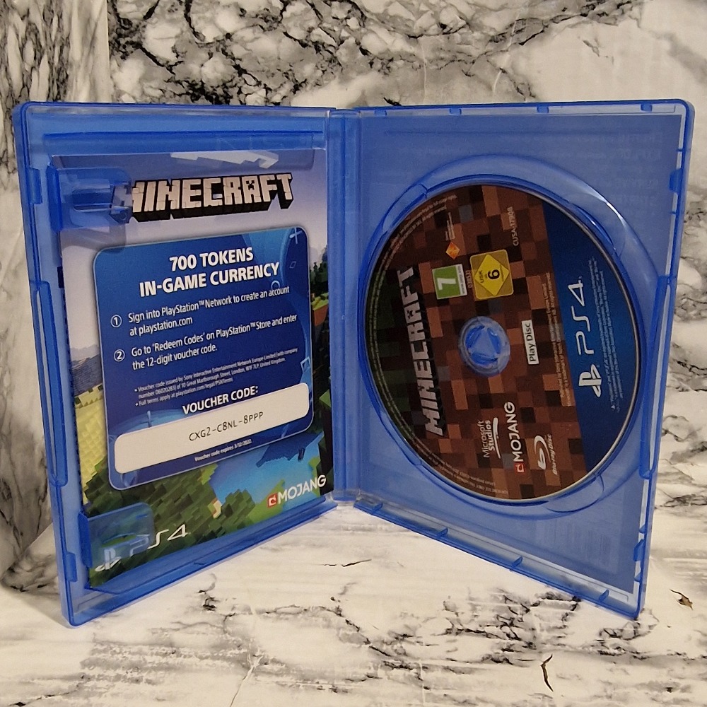 Minecraft (Playstation 4, 2019) Tested! Own4Less